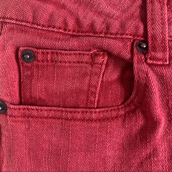 Urban Life classic red jean shorts - Picture 5 of 13